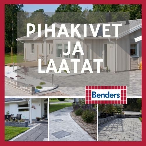 Benders pihakivet ja -laatat